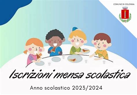 Modulo per la registrazione al servizio di refezione scolastica.